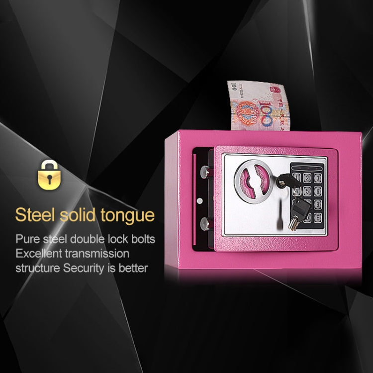 17E Home Mini Electronic Security Lock Box Wall Cabinet Safety Box with Coin-operated Function(Obsidian Black) - free shipping - PMc TechLife - Order now!