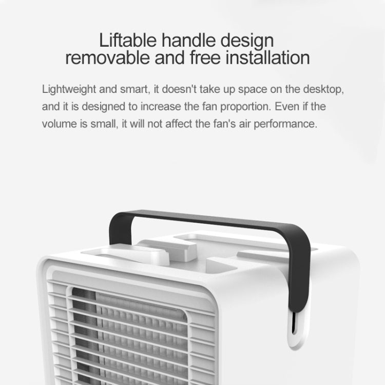 Spades A New Negative ion Air Conditioning Fan Household Humidification Air Cooler(Black) - Electric Fans by PMC TechLife | Online Shopping South Africa | PMC TechLife | Buy Now Pay Later Mobicred