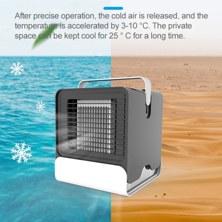 Spades A New Negative ion Air Conditioning Fan Household Humidification Air Cooler(Black) - Electric Fans by PMC Jewellery | Online Shopping South Africa | PMC Jewellery | Buy Now Pay Later Mobicred