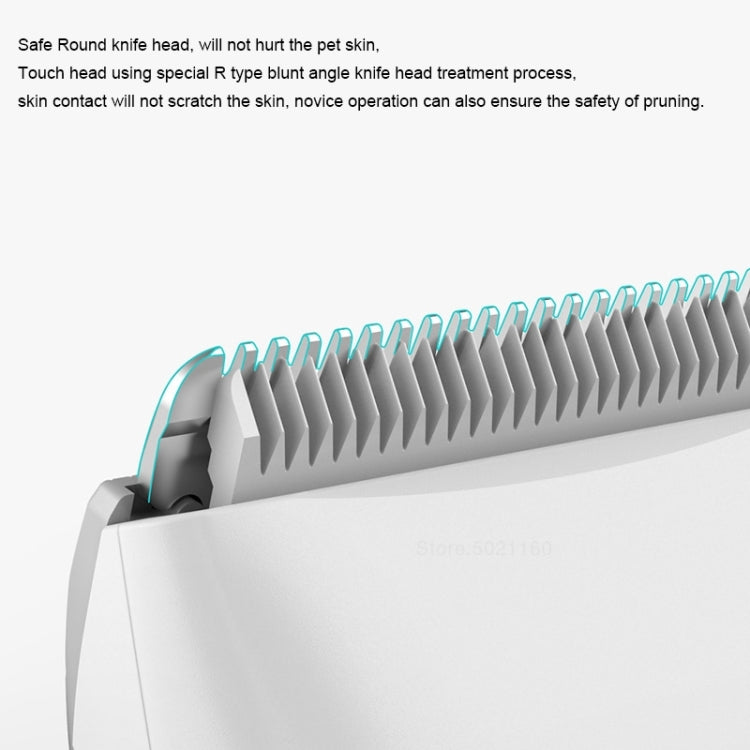 Original Xiaomi Youpin Pawbby Dog Professional Razor Pet Grooming Clippers Electric Rechargeable Safety Haircut Machine(White) - free shipping - PMC TechLife - Order now!