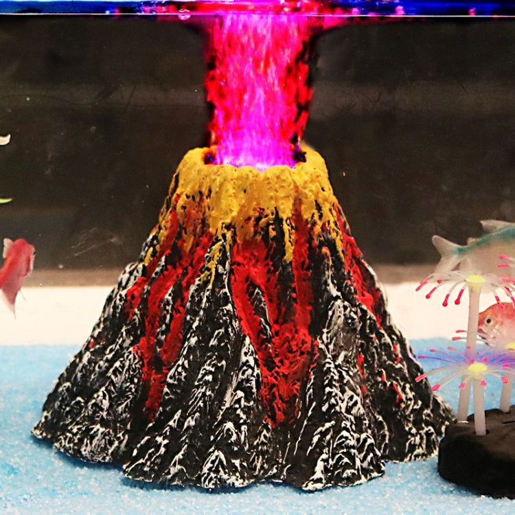 Artificial Tree Plant Grass Fish Tank Decoration Volcano Rock Landscape, Creative Rockery Resin Ornaments Aquarium Air Pump, Size: S, 8.5*5.5*2.0 cm - Fish Tank Decoration by PMC TechLife | Online Shopping South Africa | PMC TechLife