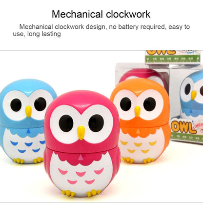 Owl Shape 60 Minutes Mechanical Kitchen Cooking Count Down Alarm Timer Home Decorating Gadget, Random Color Delivery - Digital Countdown by PMC Jewellery | Online Shopping South Africa | PMC Jewellery | Buy Now Pay Later Mobicred