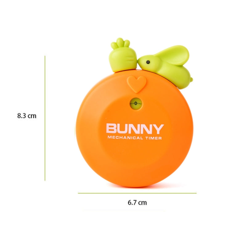 Rabbit 60 Minutes Mechanical Kitchen Cooking Count Down Alarm Timer Home Decorating Gadget, Random Color Delivery - Digital Countdown by PMC Jewellery | Online Shopping South Africa | PMC Jewellery | Buy Now Pay Later Mobicred