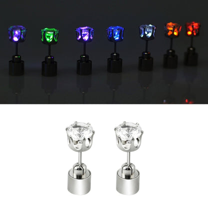 1 Pair Fashion LED Earrings Glowing Light Up Diamond Earring Stud(Colour) - Stud Earrings & Earrings by PMC Jewellery | Online Shopping South Africa | PMC Jewellery | Buy Now Pay Later Mobicred