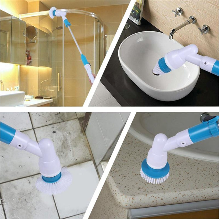 Multi-function Tub and Tile Scrubber Cordless Power Spin Scrubber Power Cleaning Brush Set for Bathroom Floor Wall, UK Plug - Cleaning Tools by PMC Jewellery | Online Shopping South Africa | PMC Jewellery | Buy Now Pay Later Mobicred