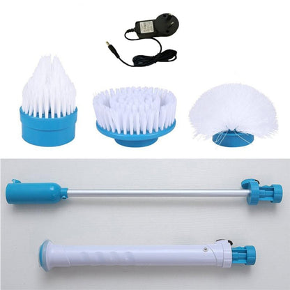 Multi-function Tub and Tile Scrubber Cordless Power Spin Scrubber Power Cleaning Brush Set for Bathroom Floor Wall, UK Plug - Cleaning Tools by PMC Jewellery | Online Shopping South Africa | PMC Jewellery | Buy Now Pay Later Mobicred