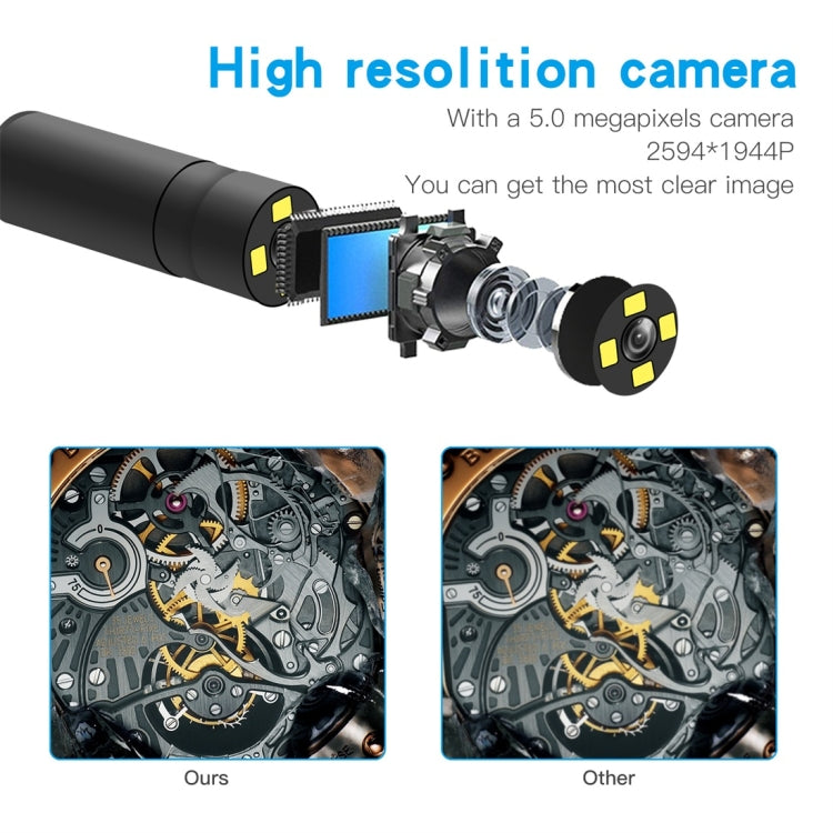F230 IP68 Waterproof Autofocus WIFI Endoscope Inspection Camera, Length: 10m, Lens Diameter: 14mm - free shipping - PMC Jewellery - Order now!