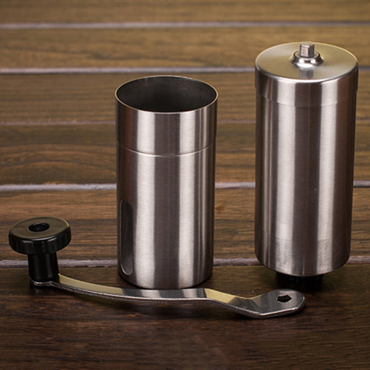 Portable Conical Burr Mill Manual Stainless Steel Hand Crank Coffee Bean Grinder, Capacity: 40g - Coffee Machine & Accessories by PMC TechLife | Online Shopping South Africa | PMC TechLife | Buy Now Pay Later Mobicred