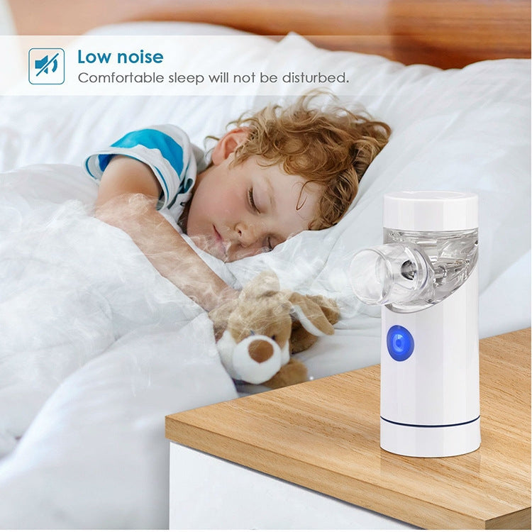 Portable Handheld Ultrasonic Mute Atomizer for Children(White) - free shipping - PMC TechLife - Order now!