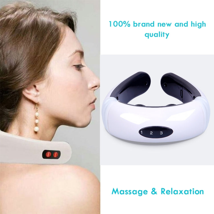 Household Electric Pulse Shock Neck Massager Intelligent Body Massager, Plug-in - free shipping - PMC TechLife - Order now!