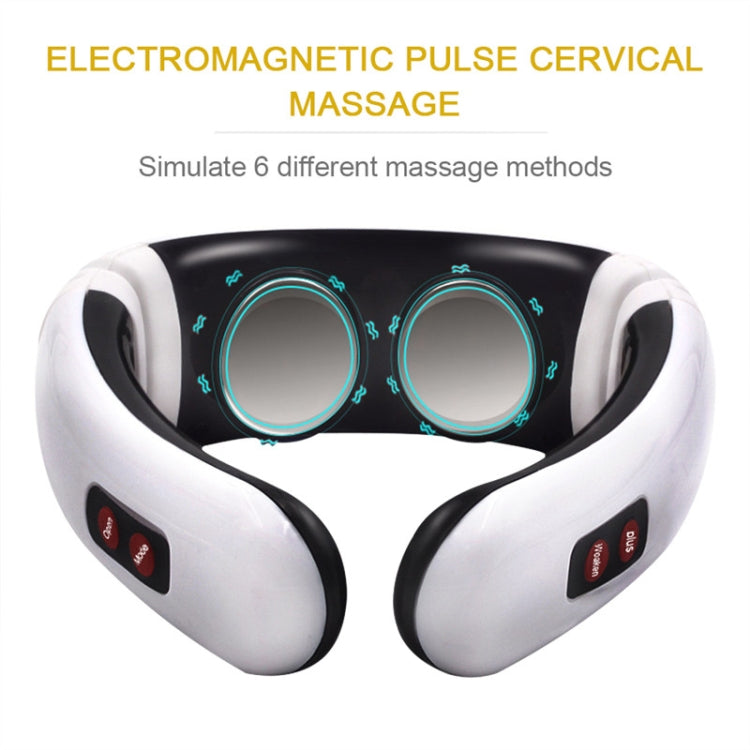 Household Electric Pulse Shock Neck Massager Intelligent Body Massager, Plug-in - free shipping - PMC TechLife - Order now!