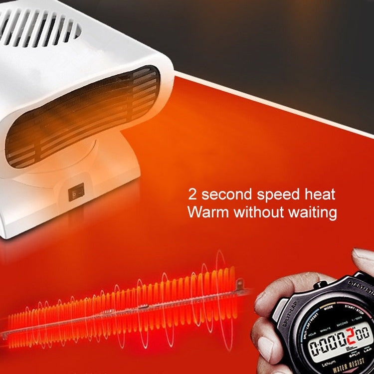 Mini Shaking Head Radiator Warmer Electric Heater Warm Air Blower (White) - Electric Heaters by PMC Jewellery | Online Shopping South Africa | PMC Jewellery | Buy Now Pay Later Mobicred