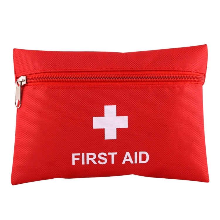 2 PCS Portable First Aid Kit with Bag, Includes Sanitizing Pads, Gauzes, Scissors,Band-aids and Tweezers, Random Color Delivery - free shipping - PMC TechLife - Order now!