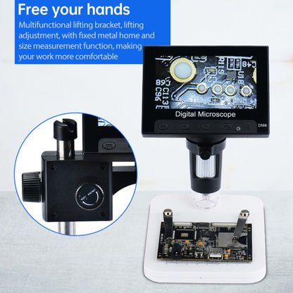 720P 4.3 inch Display Screen HD Industrial Digital Microscope - Digital Microscope by PMC Jewellery | Online Shopping South Africa | PMC Jewellery | Buy Now Pay Later Mobicred