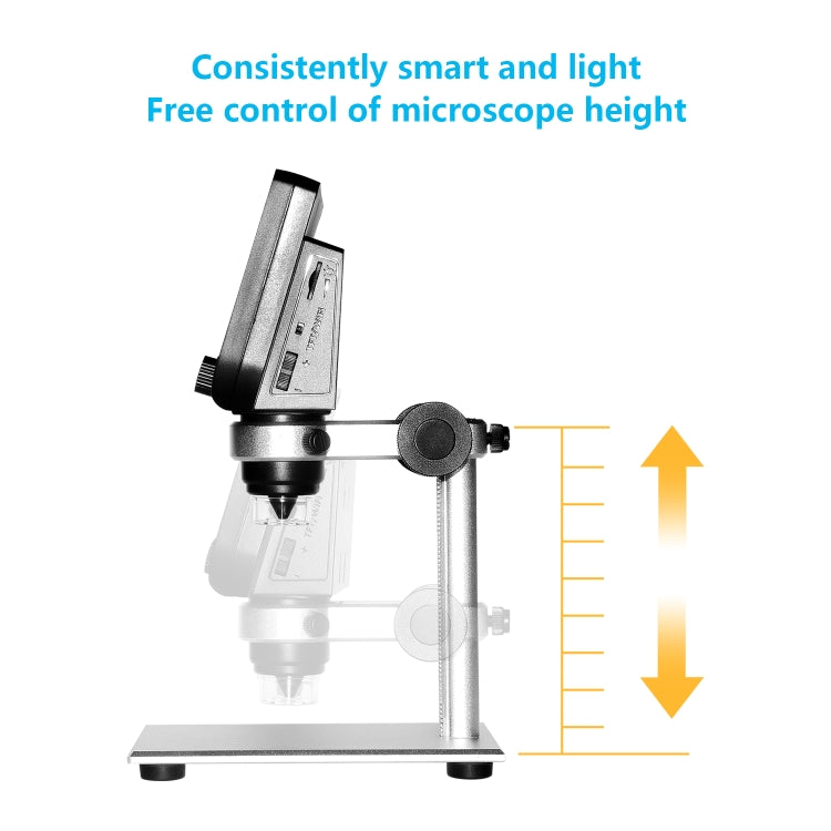 inskam317 1080P 4.3 inch LCD Screen WiFi HD Digital Microscope, Metal Bracket - Digital Microscope by PMC Jewellery | Online Shopping South Africa | PMC Jewellery | Buy Now Pay Later Mobicred