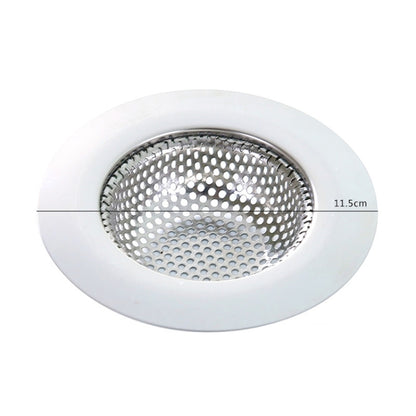 Wide Edge Sink Filter Floor Drain Cover Shower Sewer Stainless Steel Strainers, Size: L (11.5 x 11.5cm) - Filters by PMC Jewellery | Online Shopping South Africa | PMC Jewellery | Buy Now Pay Later Mobicred