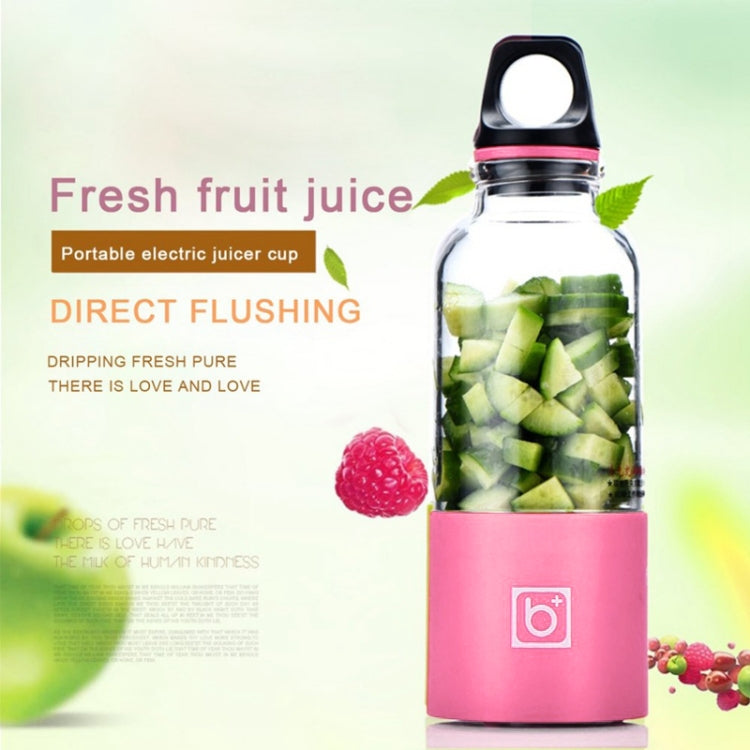 Bingo 500ml Mini Portable USB Rechargeable Electric Juicer Cup  Juicer Blender, 22000 Revolutions Per Minute(Pink) - free shipping - PMC TechLife - Order now!