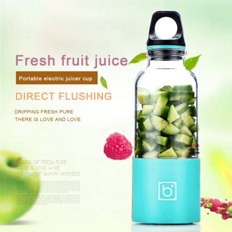 Bingo 500ml Mini Portable USB Rechargeable Electric Juicer Cup  Juicer Blender, 22000 Revolutions Per Minute(Blue) - free shipping - PMC TechLife - Order now!