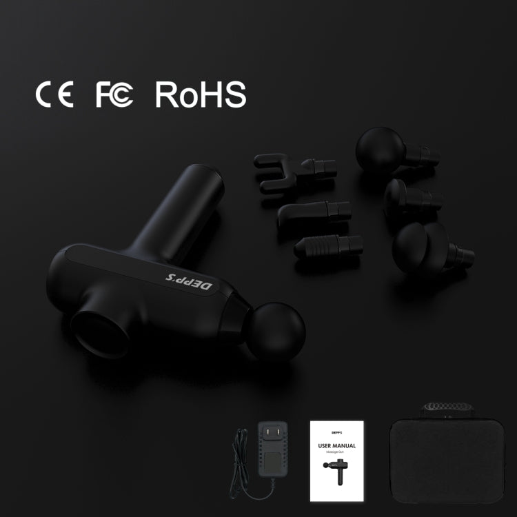 X6 Body Massage Band Rechargeable Muscle Massager Relaxer, EU Plug(Black) - free shipping - PMC TechLife - Order now!