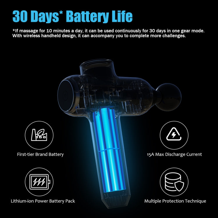 X6 Body Massage Band Rechargeable Muscle Massager Relaxer, UK Plug(Black) - free shipping - PMC TechLife - Order now!