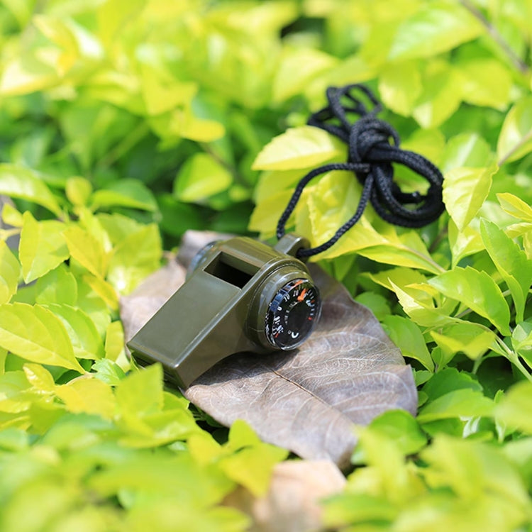 3 in 1 Outdoor Mini Multi-function Portable Handheld Lifesaving Whistle Compass Thermometer - Hiking Meter by PMC TechLife | Online Shopping South Africa | PMC TechLife | Buy Now Pay Later Mobicred
