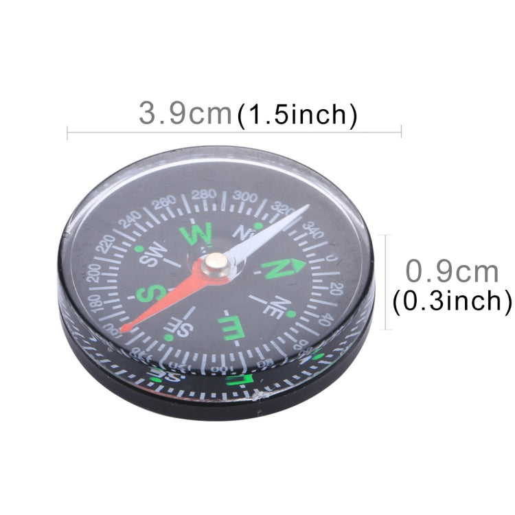 10 PCS 40mm Outdoor Sports Camping Hiking Pointer Guider Plastic Compass Hiker Navigation, Random Color Delivery - Hiking Meter by PMC TechLife | Online Shopping South Africa | PMC TechLife | Buy Now Pay Later Mobicred