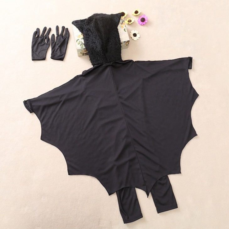 Halloween Costume Children Jumpsuit Bat Style Cosplay Costumes Stage Suit Size:S, Suggested Height:105-115cm - free shipping - PMC TechLife - Order now!