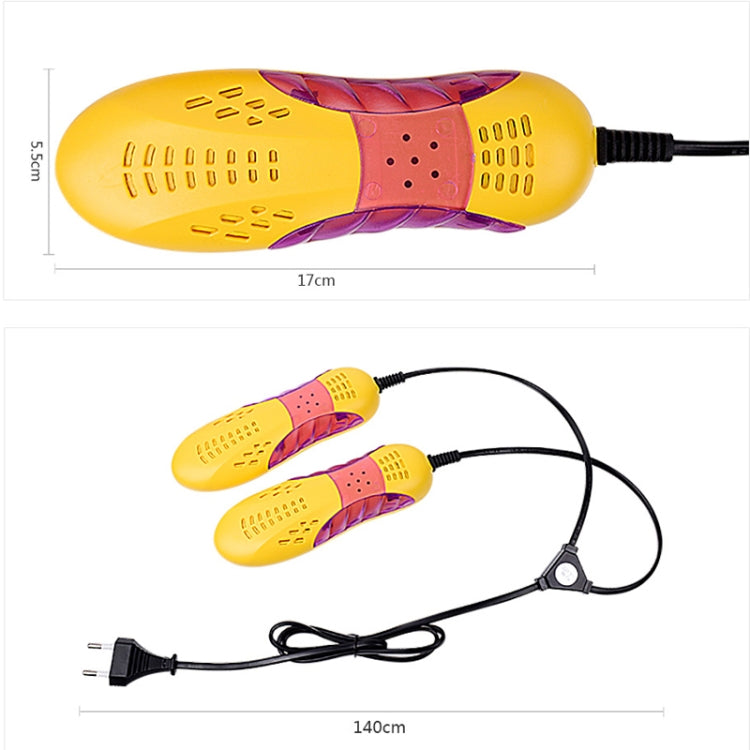 Multifunctional Household Cartoon Dehumidification Deodorization Shoe Warmer Dryer with Lighting, US Plug(Yellow) - Dryers & Accessories by PMC Jewellery | Online Shopping South Africa | PMC Jewellery | Buy Now Pay Later Mobicred