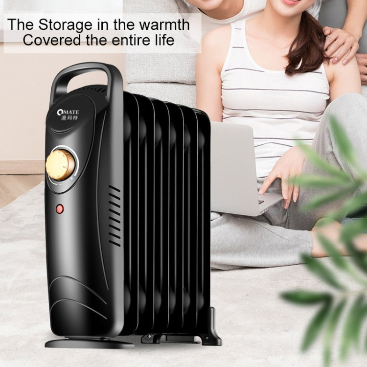 OMATE Mini Household Radiator Warmer Electric Heater, US Plug(Black) - Electric Heaters by PMC Jewellery | Online Shopping South Africa | PMC Jewellery | Buy Now Pay Later Mobicred