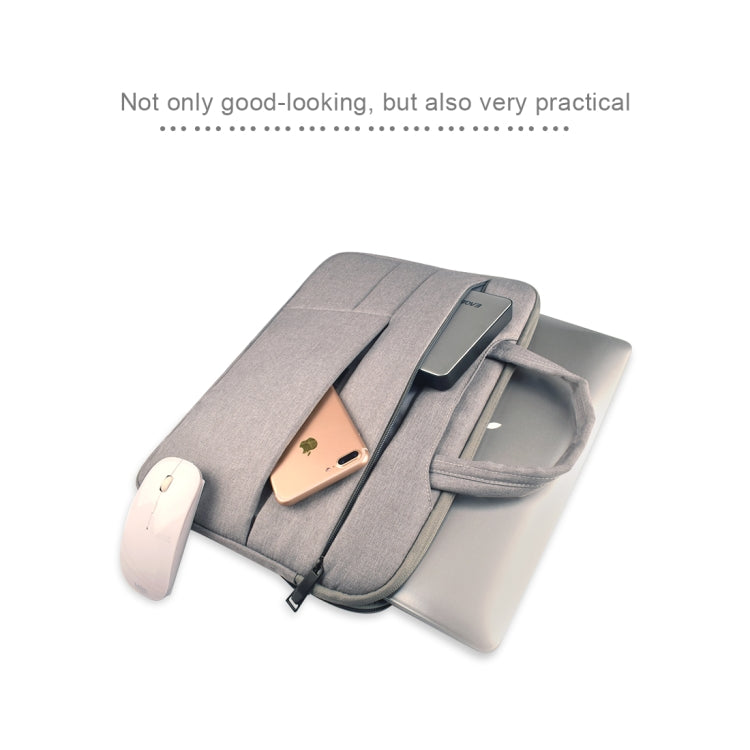 Universal Multiple Pockets Wearable Oxford Cloth Soft Portable Leisurely Handle Laptop Tablet Bag, For 13.3 inch and Below Macbook, Samsung, Lenovo, Sony, DELL Alienware, CHUWI, ASUS, HP (navy) - 13.3 inch by PMC TechLife | Online Shopping South Africa | PMC TechLife | Buy Now Pay Later Mobicred