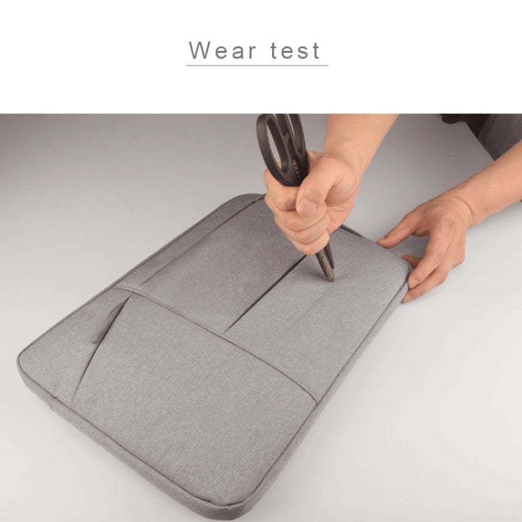 Universal Multiple Pockets Wearable Oxford Cloth Soft Portable Simple Business Laptop Tablet Bag, For 13.3 inch and Below Macbook, Samsung, Lenovo, Sony, DELL Alienware, CHUWI, ASUS, HP (Grey) - 13.3 inch by PMC Jewellery | Online Shopping South Africa | PMC Jewellery | Buy Now Pay Later Mobicred