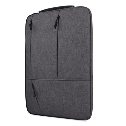 Universal Multiple Pockets Wearable Oxford Cloth Soft Portable Simple Business Laptop Tablet Bag, For 14 inch and Below Macbook, Samsung, Lenovo, Sony, DELL Alienware, CHUWI, ASUS, HP(Grey) - 15 inch by PMC Jewellery | Online Shopping South Africa | PMC Jewellery | Buy Now Pay Later Mobicred