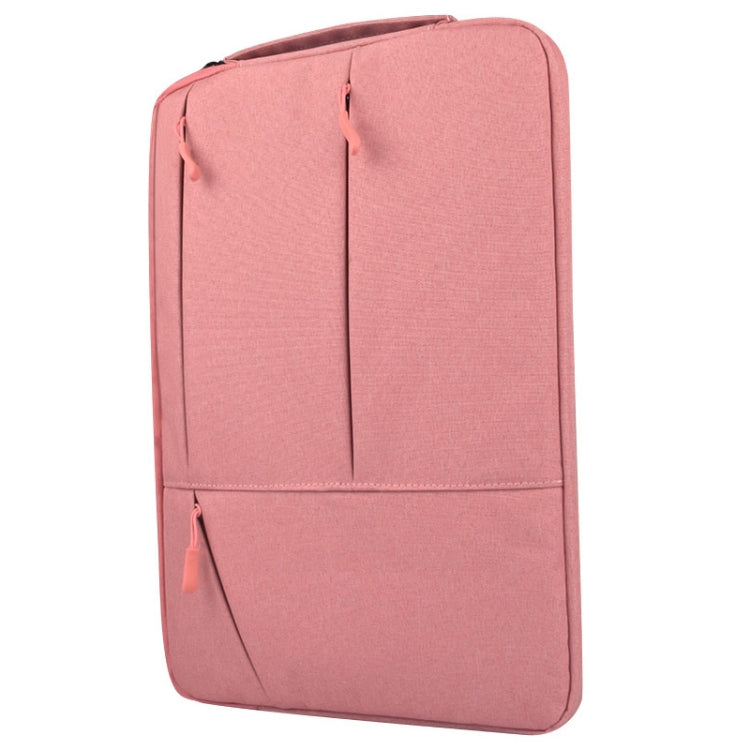 Universal Multiple Pockets Wearable Oxford Cloth Soft Portable Simple Business Laptop Tablet Bag, For 15.6 inch and Below Macbook, Samsung, Lenovo, Sony, DELL Alienware, CHUWI, ASUS, HP (Pink) - 15.6 - 17 inch by PMC Jewellery | Online Shopping South Africa | PMC Jewellery | Buy Now Pay Later Mobicred