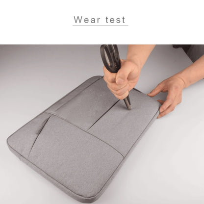 Universal Multiple Pockets Wearable Oxford Cloth Soft Portable Simple Business Laptop Tablet Bag, For 15.6 inch and Below Macbook, Samsung, Lenovo, Sony, DELL Alienware, CHUWI, ASUS, HP (Grey) - 15.6 - 17 inch by PMC Jewellery | Online Shopping South Africa | PMC Jewellery | Buy Now Pay Later Mobicred