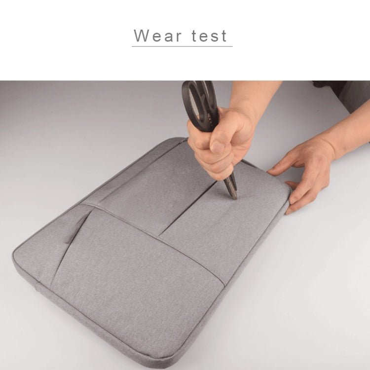 Universal Multiple Pockets Wearable Oxford Cloth Soft Portable Simple Business Laptop Tablet Bag, For 15.6 inch and Below Macbook, Samsung, Lenovo, Sony, DELL Alienware, CHUWI, ASUS, HP (Light Grey) - free shipping - PMC TechLife - Order now!