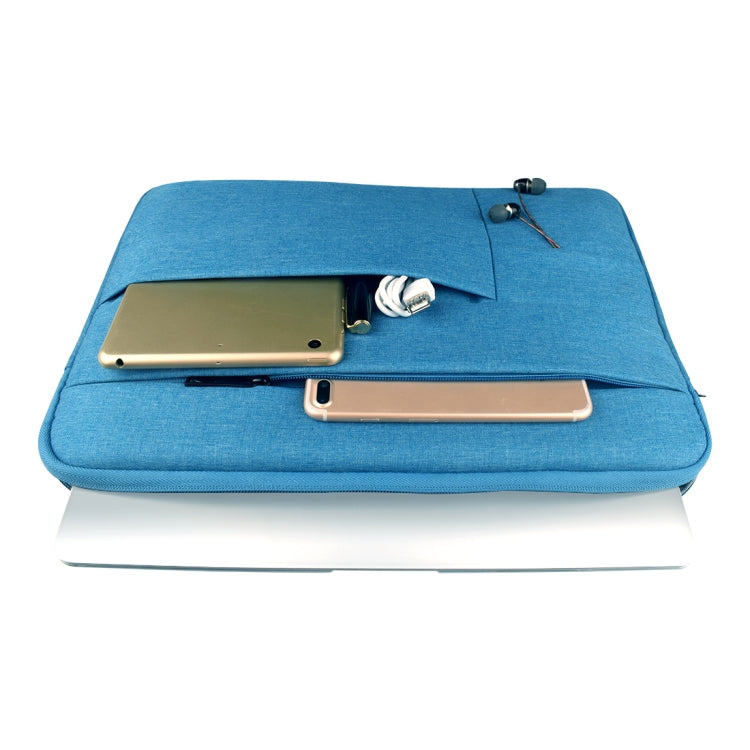 Universal Multiple Pockets Wearable Oxford Cloth Soft Portable Leisurely Laptop Tablet Bag, For 13.3 inch and Below Macbook, Samsung, Lenovo, Sony, DELL Alienware, CHUWI, ASUS, HP (Black) - 13.3 inch by PMC TechLife | Online Shopping South Africa | PMC TechLife | Buy Now Pay Later Mobicred