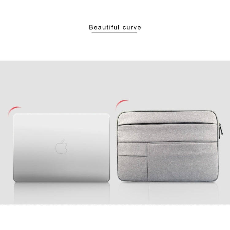 Universal Multiple Pockets Wearable Oxford Cloth Soft Portable Leisurely Laptop Tablet Bag, For 14 inch and Below Macbook, Samsung, Lenovo, Sony, DELL Alienware, CHUWI, ASUS, HP(Pink) - 15 inch by PMC TechLife | Online Shopping South Africa | PMC TechLife | Buy Now Pay Later Mobicred