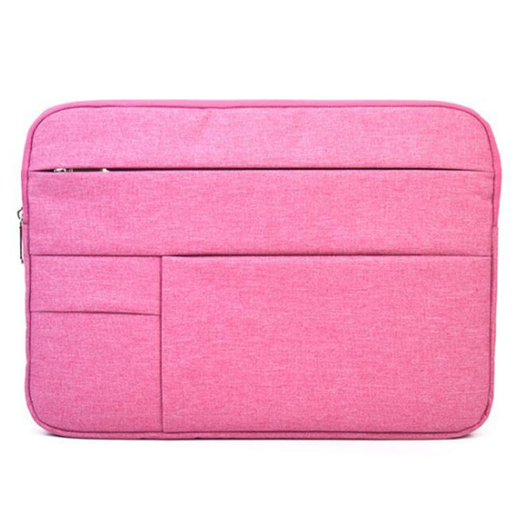 Universal Multiple Pockets Wearable Oxford Cloth Soft Portable Leisurely Laptop Tablet Bag, For 15.6 inch and Below Macbook, Samsung, Lenovo, Sony, DELL Alienware, CHUWI, ASUS, HP (Magenta) - 15.6 - 17 inch by PMC TechLife | Online Shopping South Africa | PMC TechLife | Buy Now Pay Later Mobicred