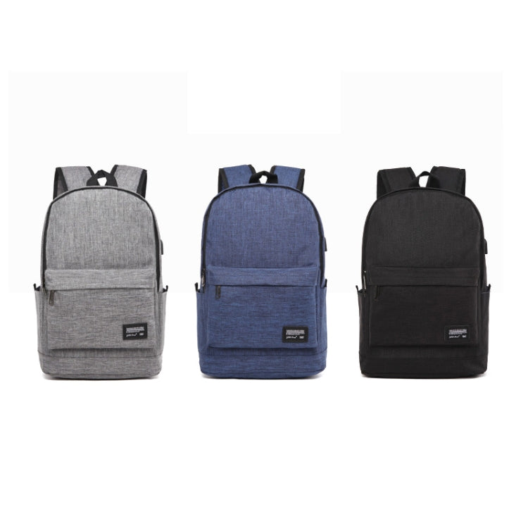 Universal Multi-Function Oxford Cloth Laptop Shoulders Bag Backpack with External USB Charging Port, Size: 45x31x16cm, For 15.6 inch and Below Macbook, Samsung, Lenovo, Sony, DELL Alienware, CHUWI, ASUS, HP(Black) - Backpack by PMC Jewellery | Online Shopping South Africa | PMC Jewellery | Buy Now Pay Later Mobicred