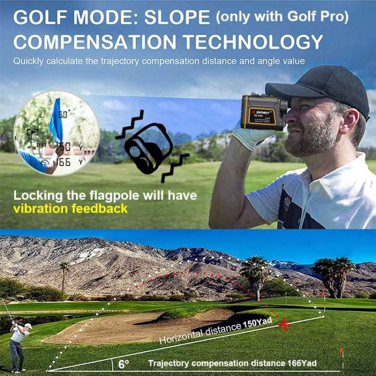 SNDWAY SW600A Handheld Outdoor Waterproof Telescope Range Finder Distance Measurer, 600m - free shipping - PMC Jewellery - Order now!