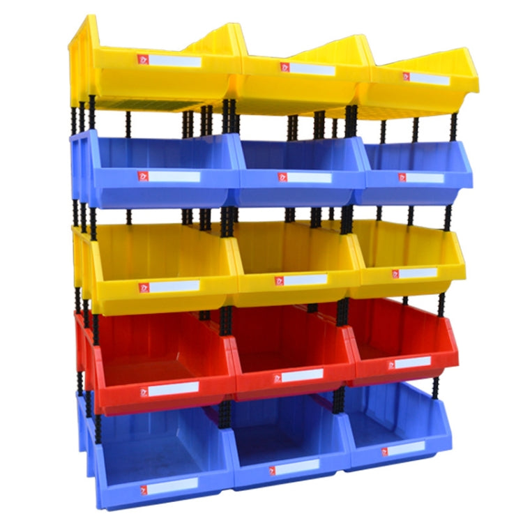 Thickened Oblique Plastic Box Combined Parts Box Material Box, Random Color Delivery, Size: 47cm x 30cm x 18cm - Storage Bags & Boxes by PMC TechLife | Online Shopping South Africa | PMC TechLife | Buy Now Pay Later Mobicred