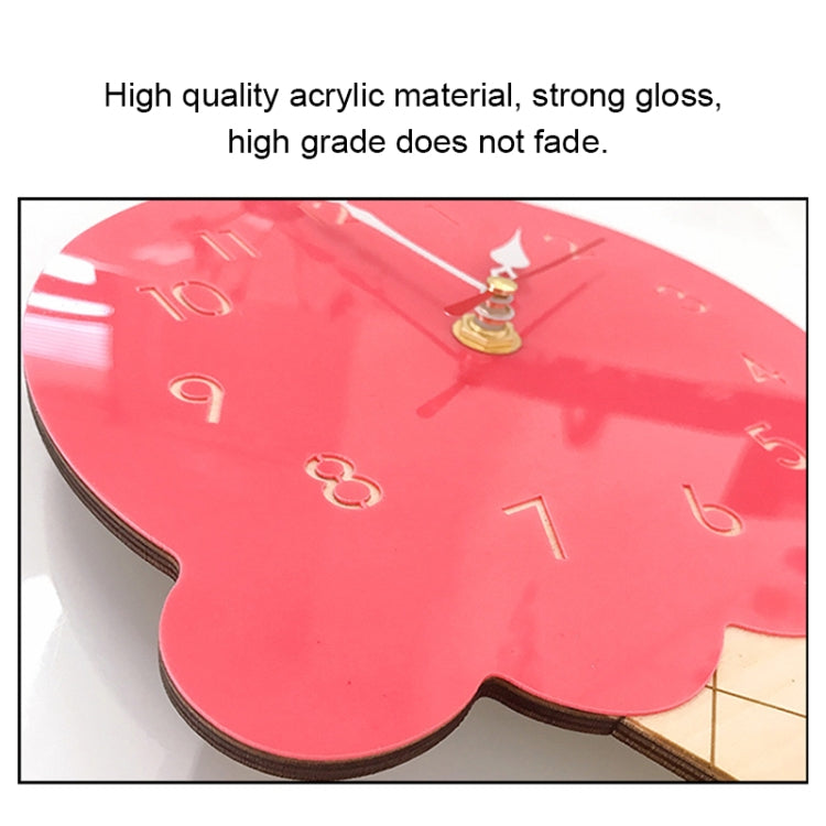 Ice Cream Styling Decorative Wall Clock (Pink) - free shipping - PMc TechLife - Order now!