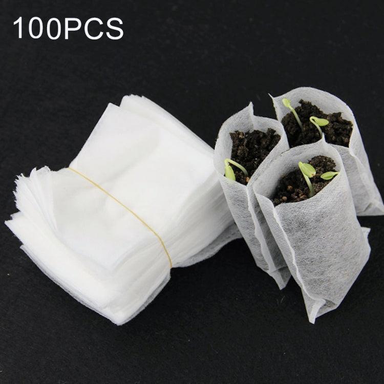 100pcs/Pack Nursery Pots Seedling-Raising Bags Environmental Non-woven Nursery Bags - Flower Pots & Planters by PMC Jewellery | Online Shopping South Africa | PMC Jewellery