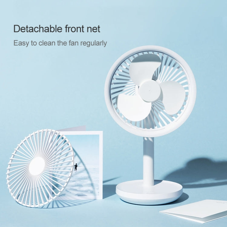 Original Xiaomi Youpin SOLOVE USB Charging Desktop Electric Fan Dormitory Office Mini Fan, with 3 Speed Control(White) - free shipping - PMC Jewellery - Order now!