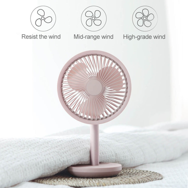 Original Xiaomi Youpin SOLOVE USB Charging Desktop Electric Fan Dormitory Office Mini Fan, with 3 Speed Control(White) - free shipping - PMC Jewellery - Order now!
