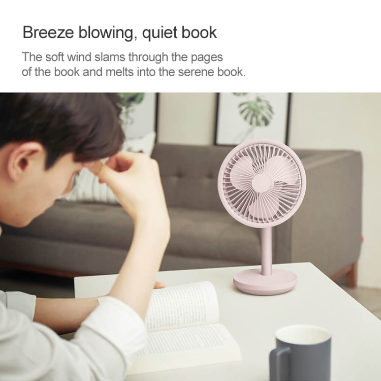 Original Xiaomi Youpin SOLOVE USB Charging Desktop Electric Fan Dormitory Office Mini Fan, with 3 Speed Control(White) - free shipping - PMC Jewellery - Order now!