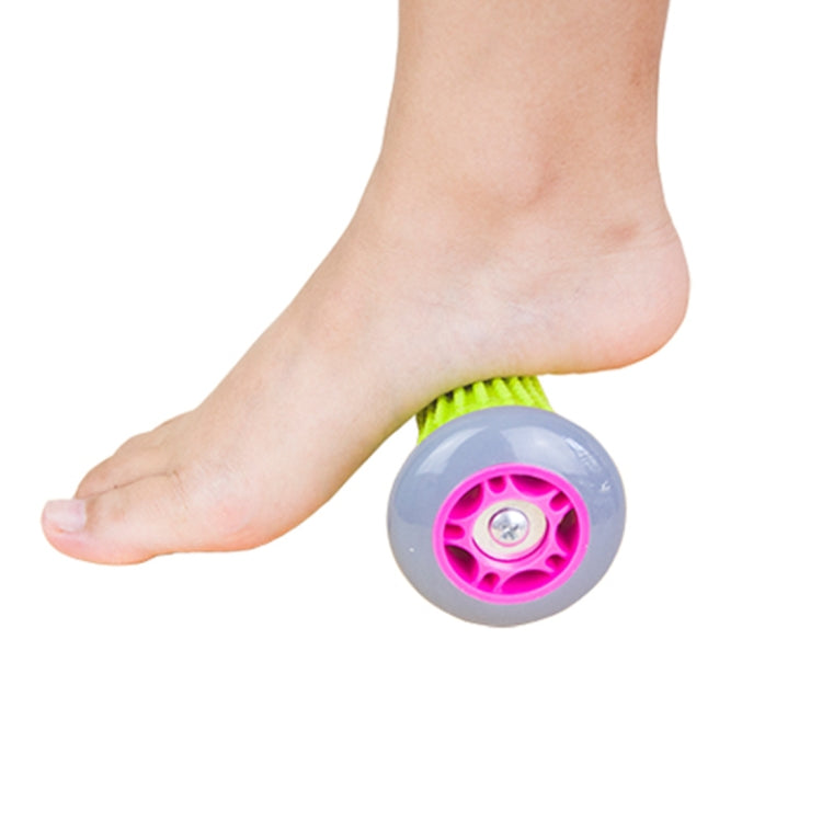 Yoga Health Care Wheel Neck Lumbar Leg Hand Foot Massage Wheel, Random Color Delivery, Length: 17cm - free shipping - PMC TechLife - Order now!