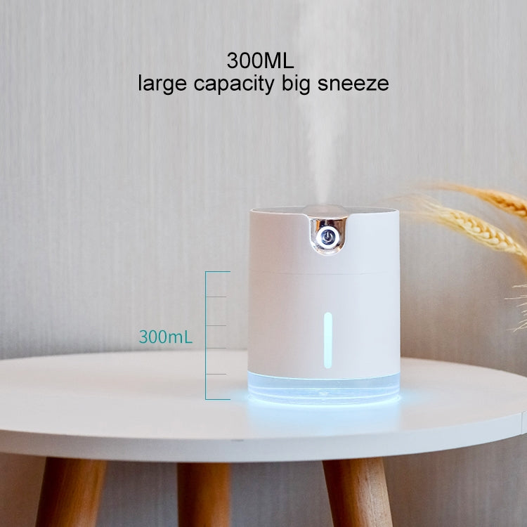 WT-H16 USB Charging Water Pattern Atomizing Humidifier with Colorful Night Lights, Water Tank Capacity: 300mL (Pink) - free shipping - PMC TechLife - Order now!