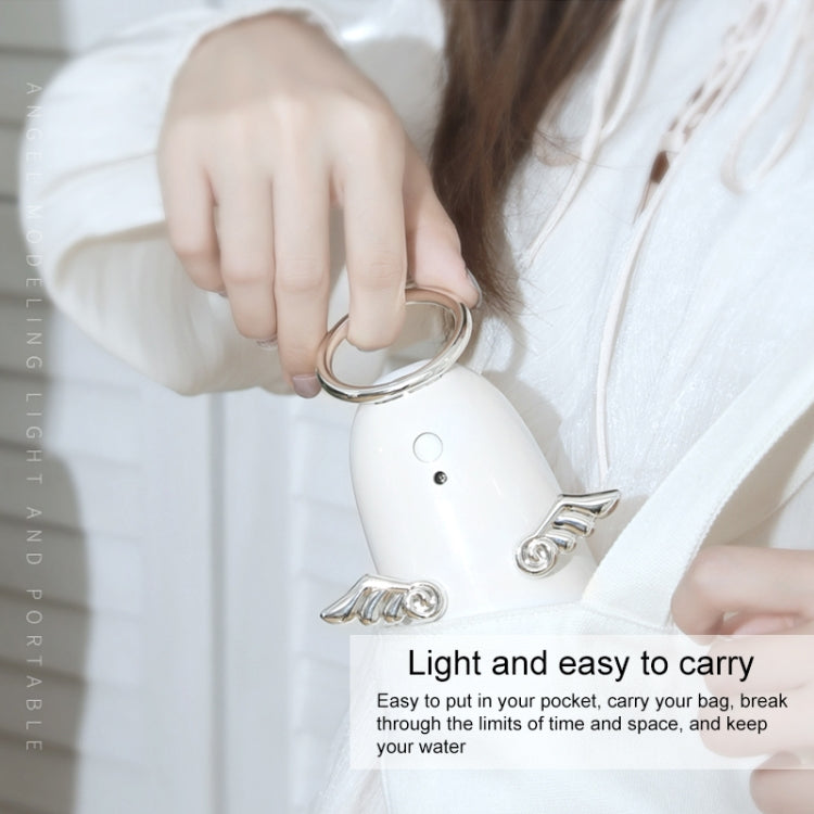 TSHM0 Mini Angel Atomizing Humidifier with Colorful Night Lights, Water Tank Capacity: 230mL (Gold) - free shipping - PMC TechLife - Order now!
