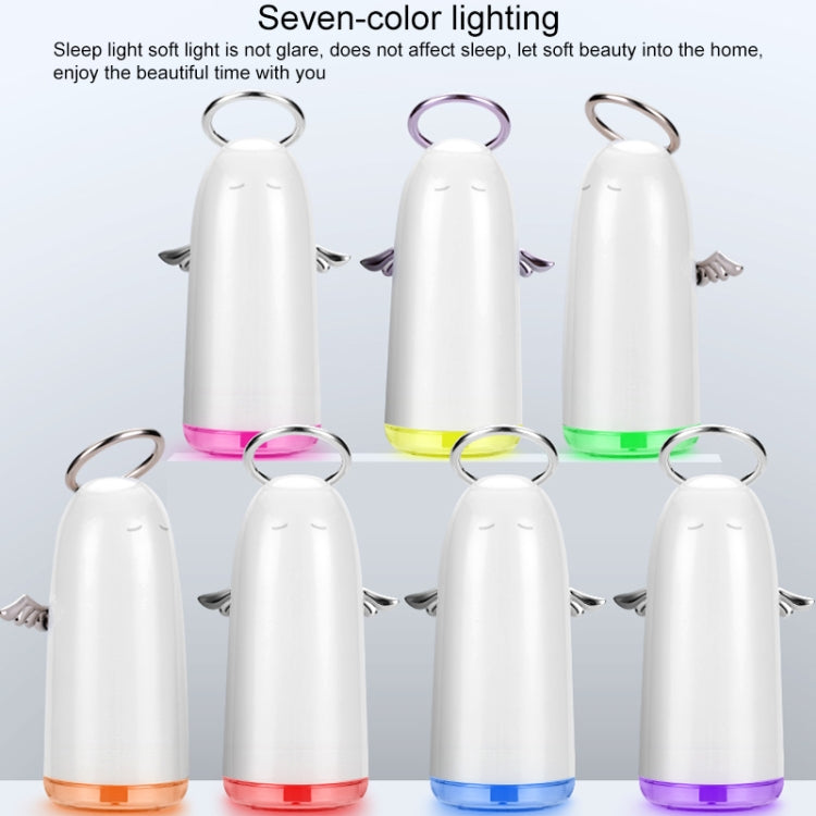 TSHM0 Mini Angel Atomizing Humidifier with Colorful Night Lights, Water Tank Capacity: 230mL (Gold) - free shipping - PMC TechLife - Order now!